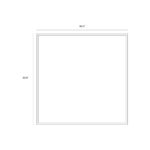 In A Maze - 60" X 60" - Gold Floater Frame 7 In A Maze - 60" X 60" - Gold Floater Frame - Image 4