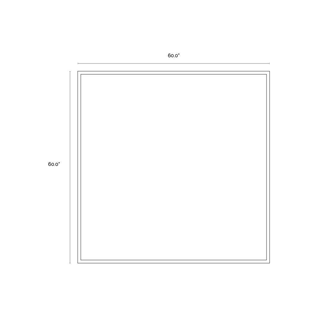In A Maze - 60" X 60" - Gold Floater Frame 4 In A Maze - 60" X 60" - Gold Floater Frame - Image 4