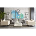 Blue Lagoon (Set Of 3) - 30" X 60" - Charcoal Floater Frame 13 Blue Lagoon (Set Of 3) - 30" X 60" - Charcoal Floater Frame A0241 A0241 BLUE LAGOON 10