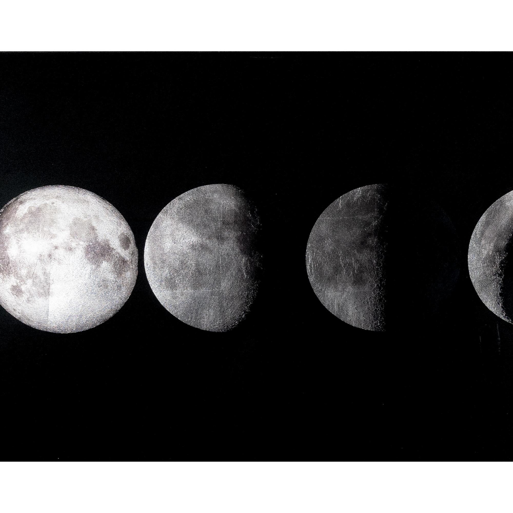 Moon Phases - 72" X 30" - Charcoal Frame 4 Moon Phases - 72" X 30" - Charcoal Frame - Image 4