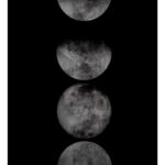Moon Phases - 72" X 30" - Charcoal Frame 10 Moon Phases - 72" X 30" - Charcoal Frame - Image 5