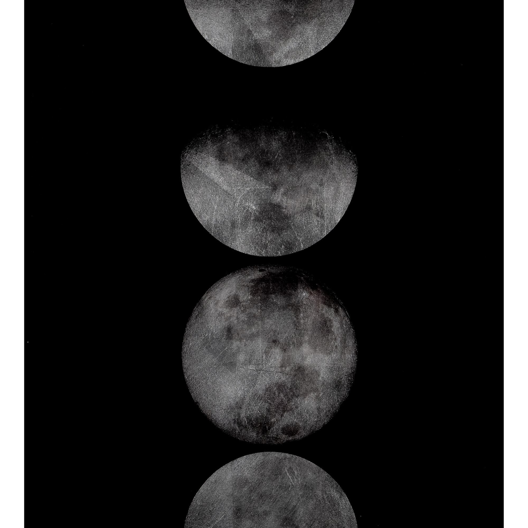 Moon Phases - 72" X 30" - Charcoal Frame 5 Moon Phases - 72" X 30" - Charcoal Frame - Image 5