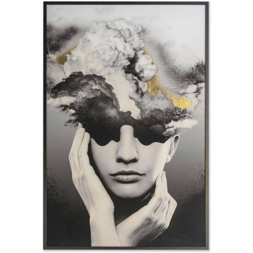 Beautiful Mind - 40" X 60" - Black Frame