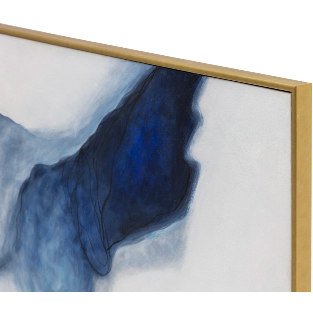 Cool Embrace - 60" X 40" - Gold Floater Frame - Image 2