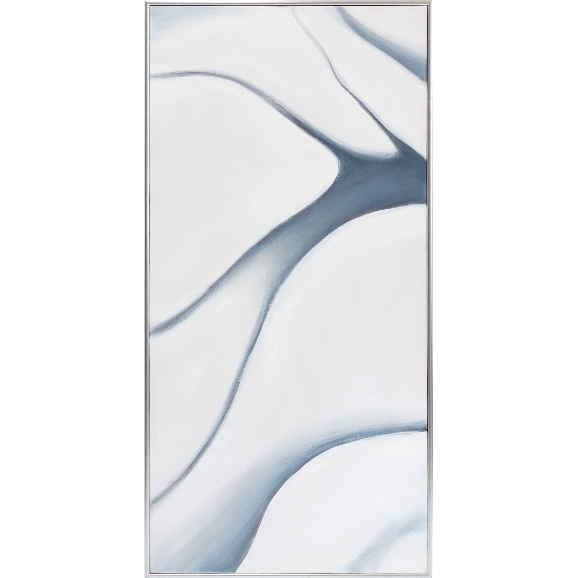 Meditation (Set Of 3) - 30" X 60" - Silver Floater Frame 3 Meditation (Set Of 3) - 30" X 60" - Silver Floater Frame - Image 3