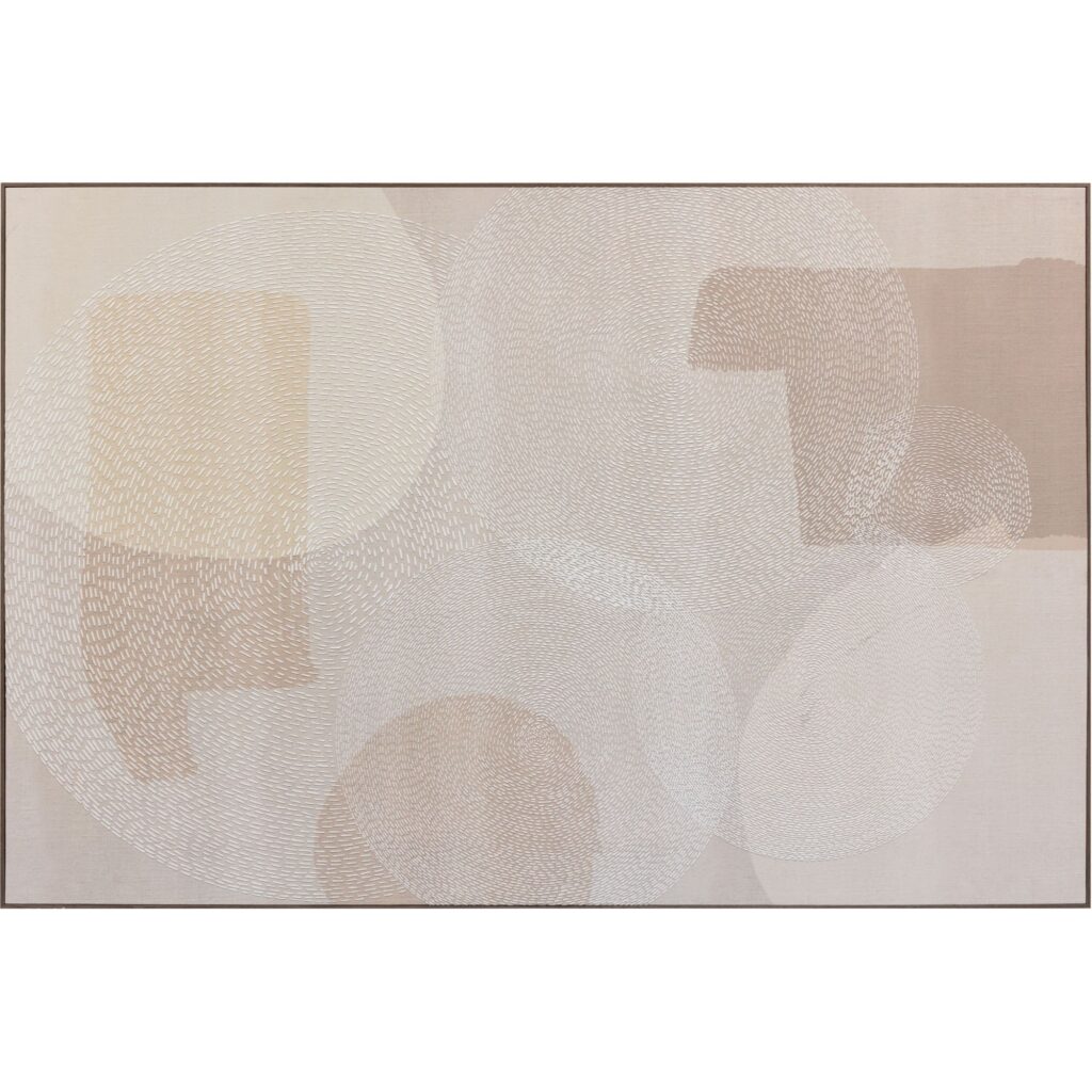 Smooth Operator - 72" X 48" - Light Brown Floater Frame