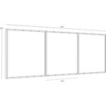 Zen Garden (Set Of 3) - 30" X 30" - Black Floater Frame - Image 5
