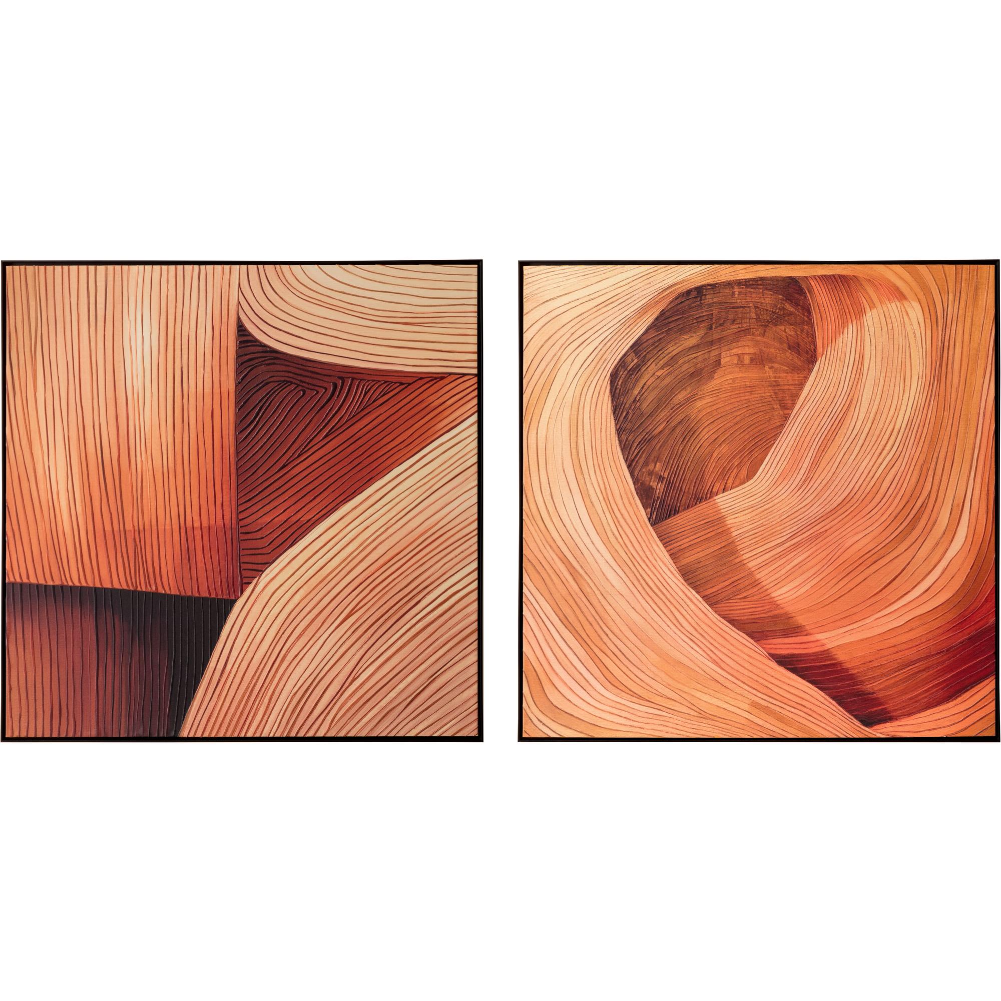 Canyon Dreams I - 48" X 48" - Black Floater Frame 3 Canyon Dreams I - 48" X 48" - Black Floater Frame - Image 3