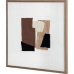 Family Dynamics I - 40" X 40" - Medium Brown Frame 10 Family Dynamics I - 40" X 40" - Medium Brown Frame - Image 2