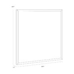 Family Dynamics I - 40" X 40" - Medium Brown Frame 16 Family Dynamics I - 40" X 40" - Medium Brown Frame - Image 8