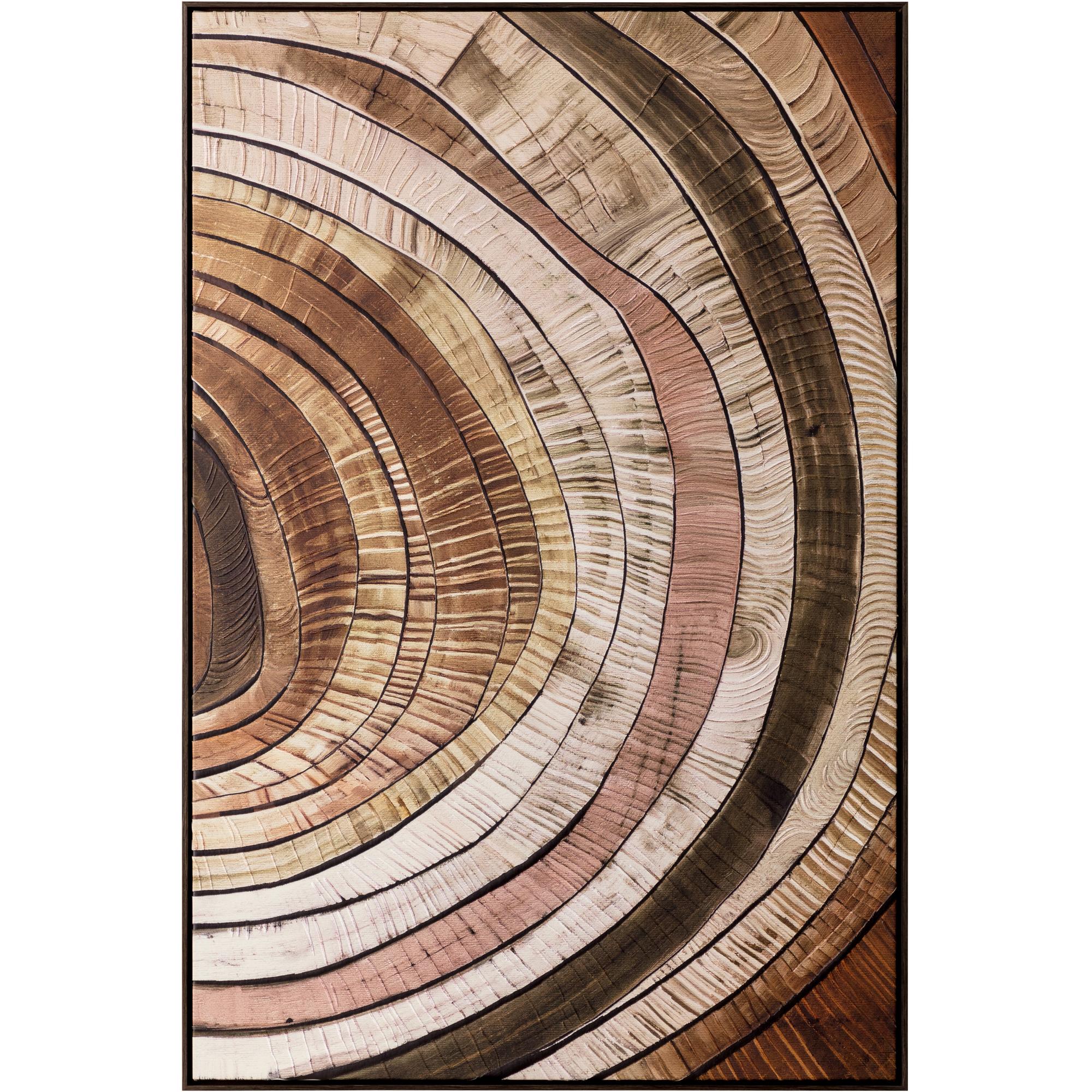 Turning Point Iii - 40" X 60" - Deep Brown Floater Frame 1 Turning Point Iii - 40" X 60" - Deep Brown Floater Frame