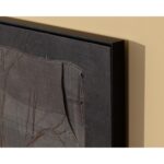 Enchanted Forest - 60" X 40" - Black Floater Frame - Brown - Image 3