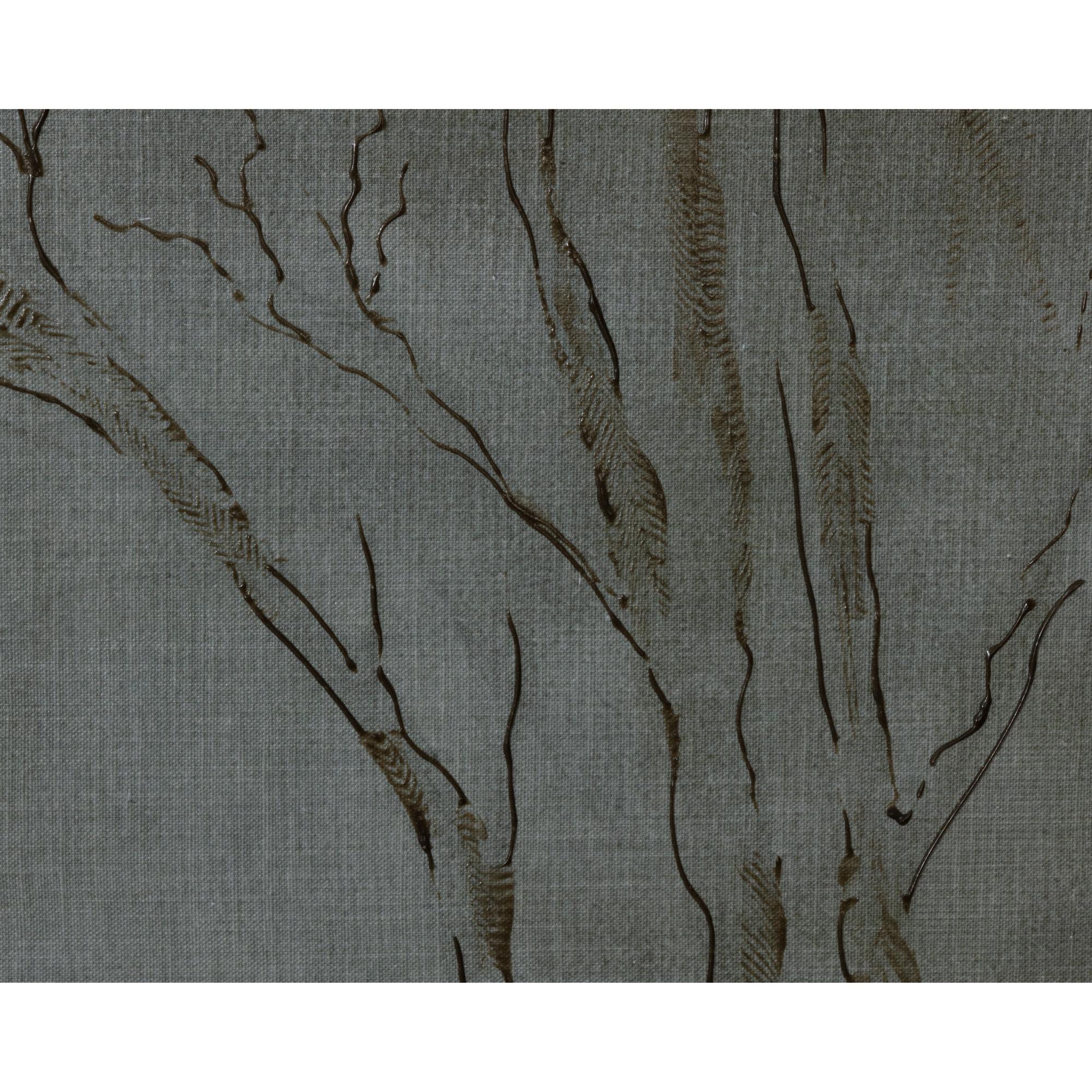 Enchanted Forest - 60" X 40" - Dark Brown Floater Frame - Green 3 Enchanted Forest - 60" X 40" - Dark Brown Floater Frame - Green - Image 3