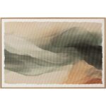 Dream State - 60" X 40" - Natural Floater Frame - Fury