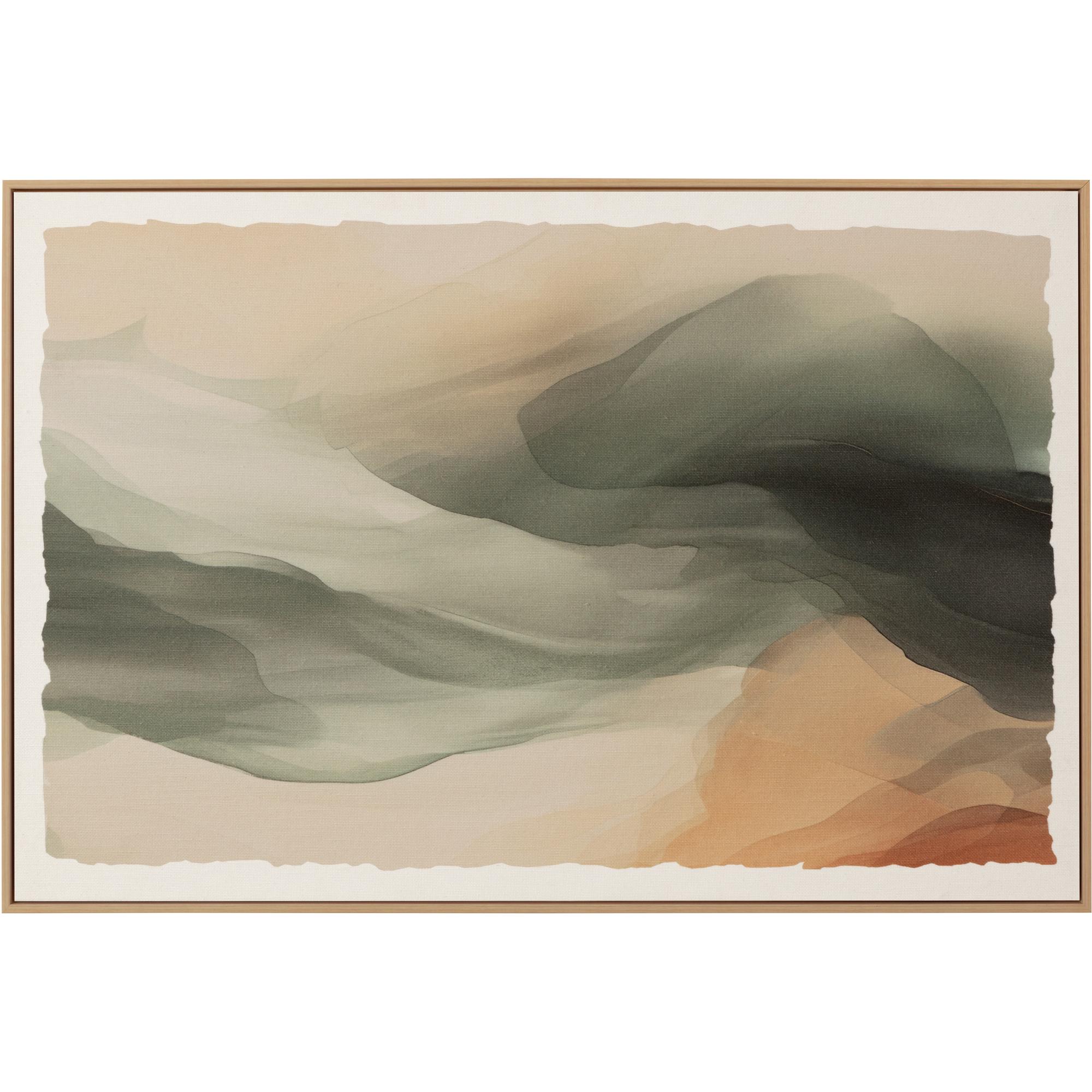 Dream State - 60" X 40" - Natural Floater Frame - Fury 1 Dream State - 60" X 40" - Natural Floater Frame - Fury