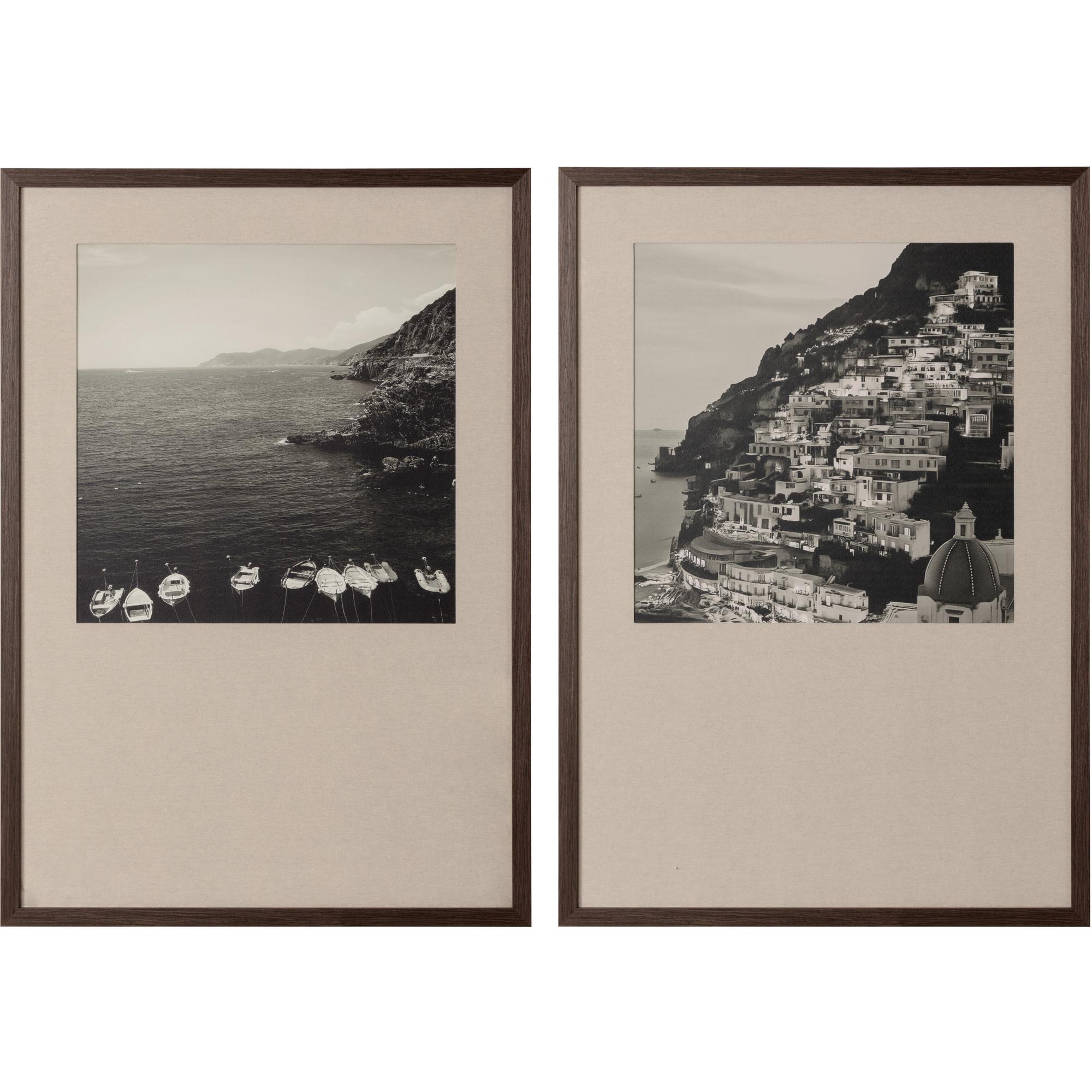 Coastal Vibes Iii - 28" X 40" - Deep Brown Frame 3 Coastal Vibes Iii - 28" X 40" - Deep Brown Frame - Image 3