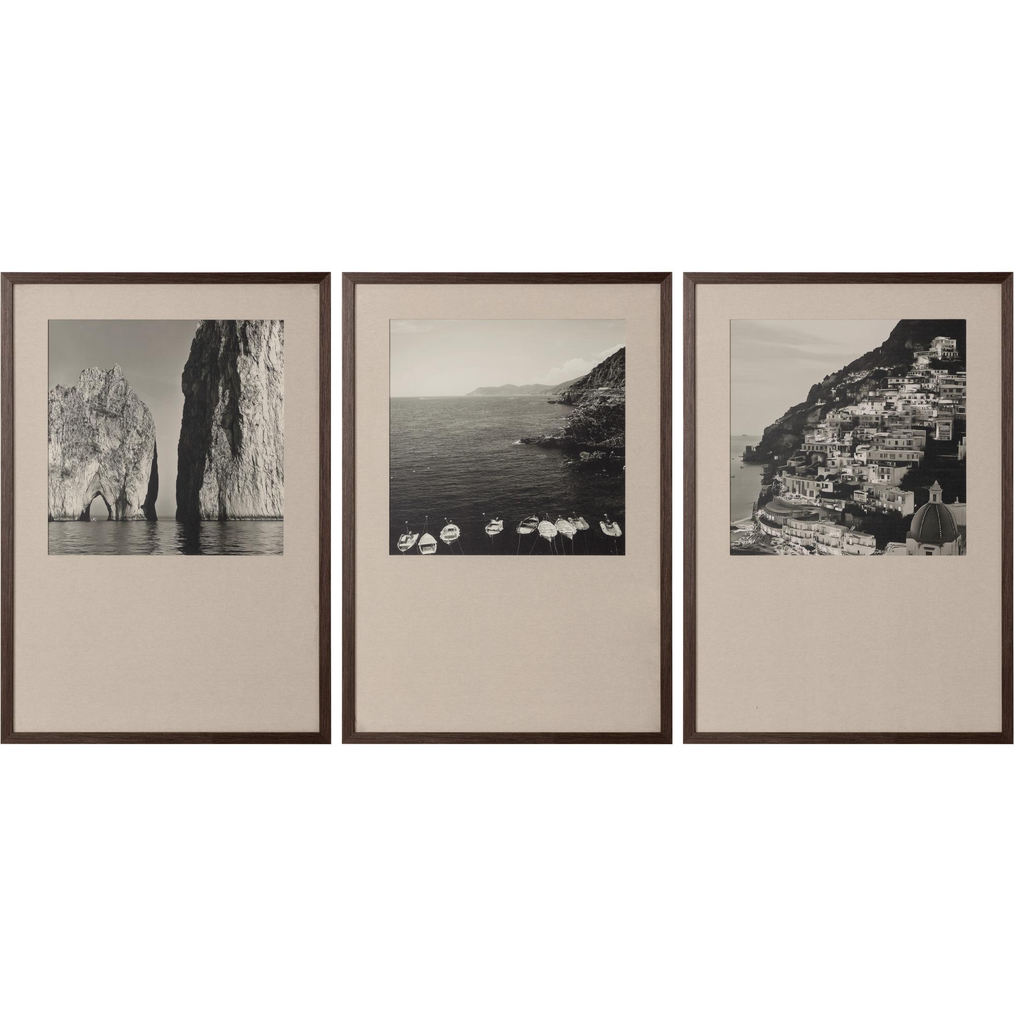 Coastal Vibes Iii - 28" X 40" - Deep Brown Frame 4 Coastal Vibes Iii - 28" X 40" - Deep Brown Frame - Image 4