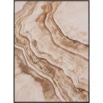 Access Route - 40" X 54" - Deep Brown Floater Frame