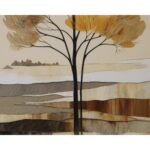 Still September - 30" X 30" - Brown Floater Frame 7 Still September - 30" X 30" - Brown Floater Frame - Image 3