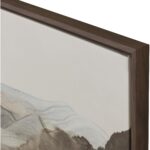 Cordillera I - 24" X 24" - Brown Floater Frame 9 Cordillera I - 24" X 24" - Brown Floater Frame - Image 3