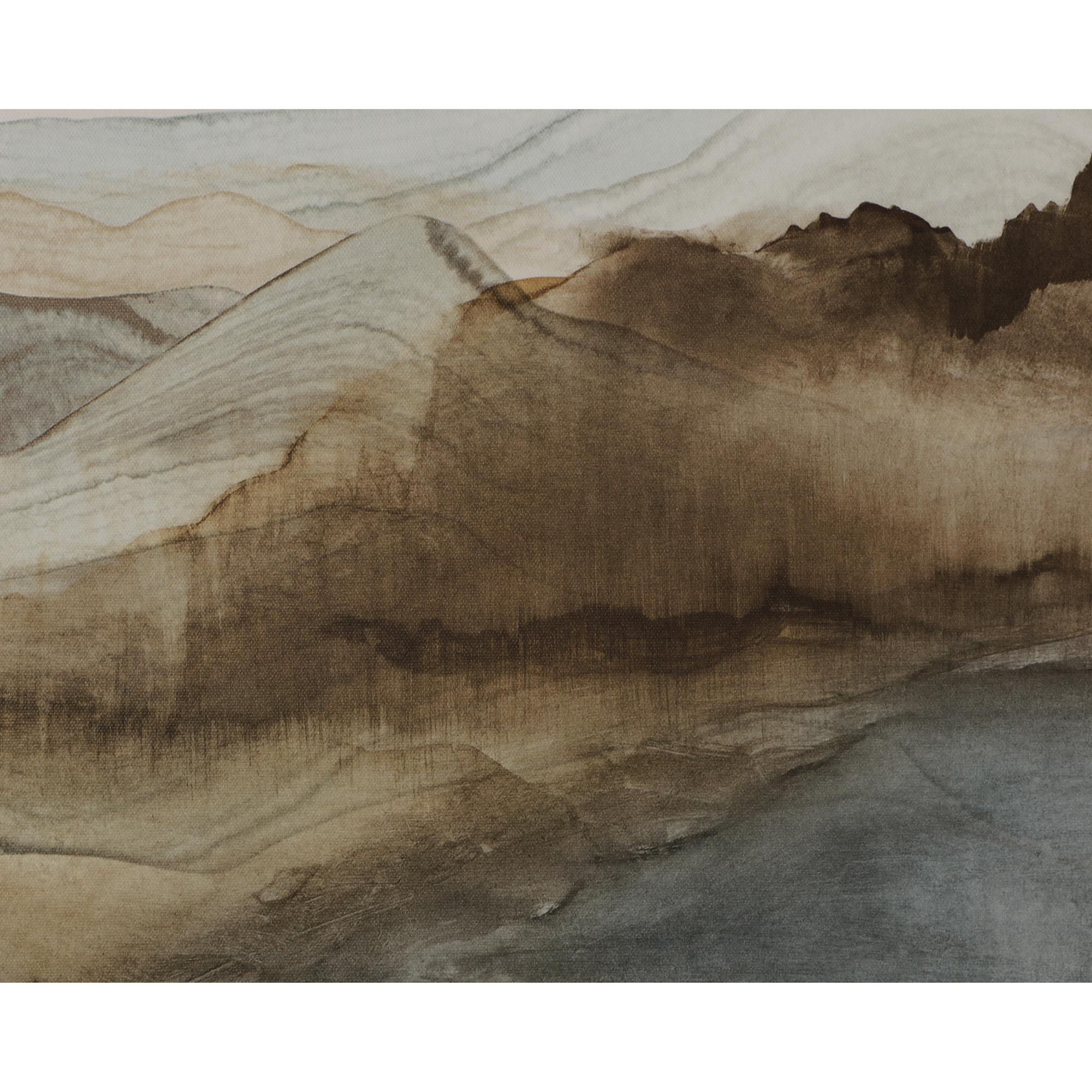 Cordillera I - 24" X 24" - Brown Floater Frame 4 Cordillera I - 24" X 24" - Brown Floater Frame - Image 4