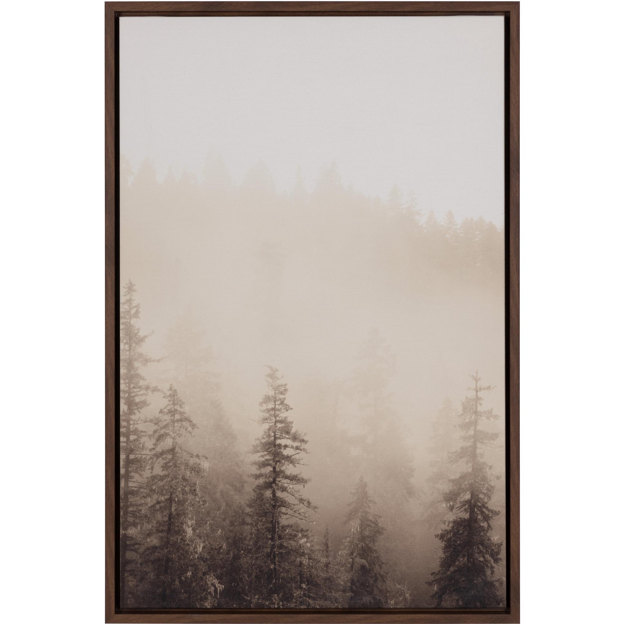 Mistwood I - 20" X 30" - Brown Floater Frame 1 Mistwood I - 20" X 30" - Brown Floater Frame