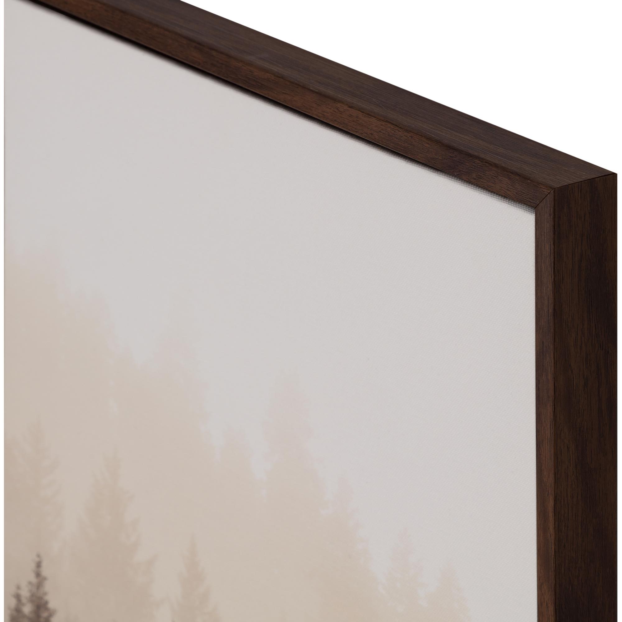 Mistwood Ii - 20" X 30" - Brown Floater Frame 4 Mistwood Ii - 20" X 30" - Brown Floater Frame - Image 4