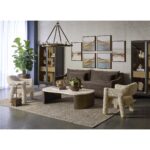 Silent Lake Ii - 20" X 30" - Brown Floater Frame - Image 8
