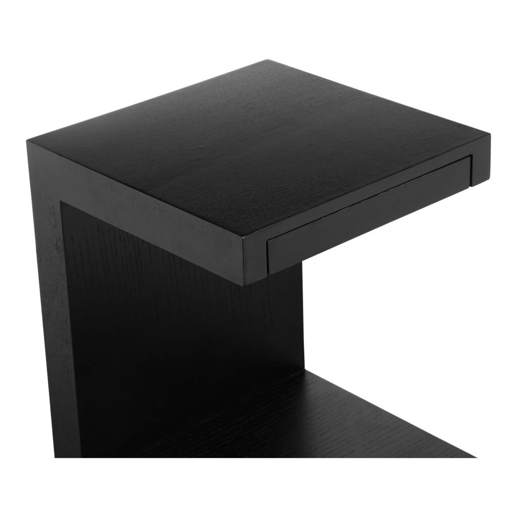 Zio Side Accent Table Black Oak - Image 5