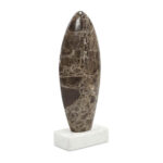 Boda Sculpture Dark Emperador Marble - Image 2