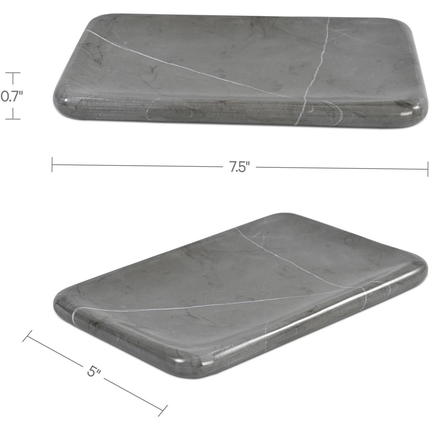 Petra Marble Catchall Grey Marble 6 Petra Marble Catchall Grey Marble - Image 6