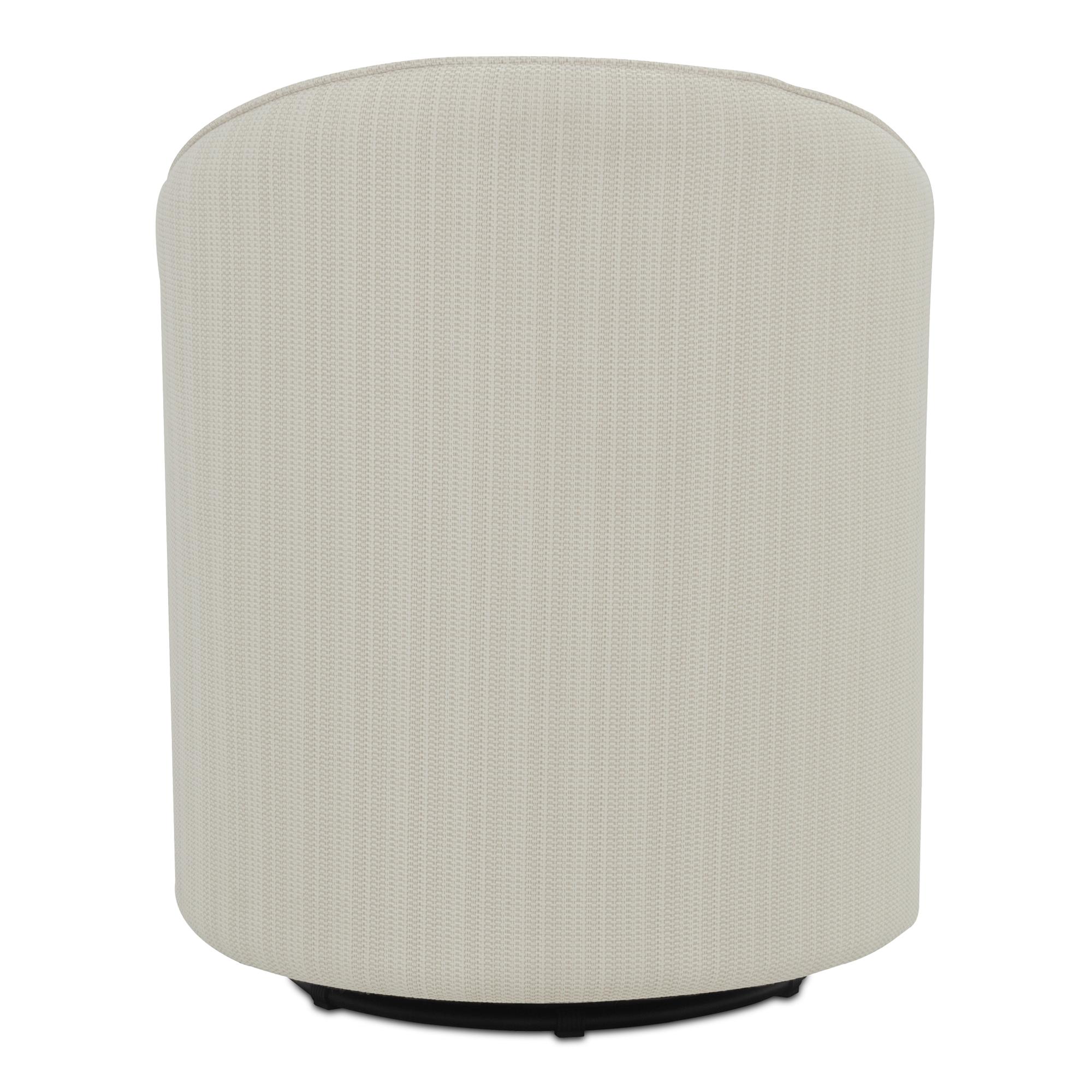 Sylvie Outdoor Swivel Dining Chair Cream 5 Sylvie Outdoor Swivel Dining Chair Cream - Image 5