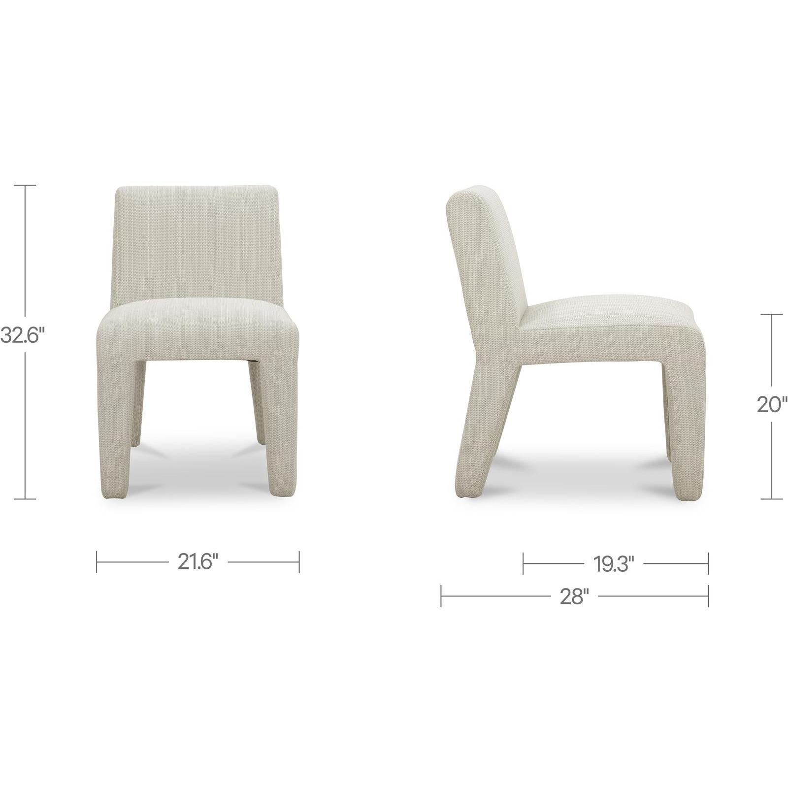 Verona Outdoor Dining Chair Cream 7 Verona Outdoor Dining Chair Cream - Image 7