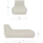 Lirio Outdoor Chaise Cream AZ-1003-05 AZ 1003 05 70