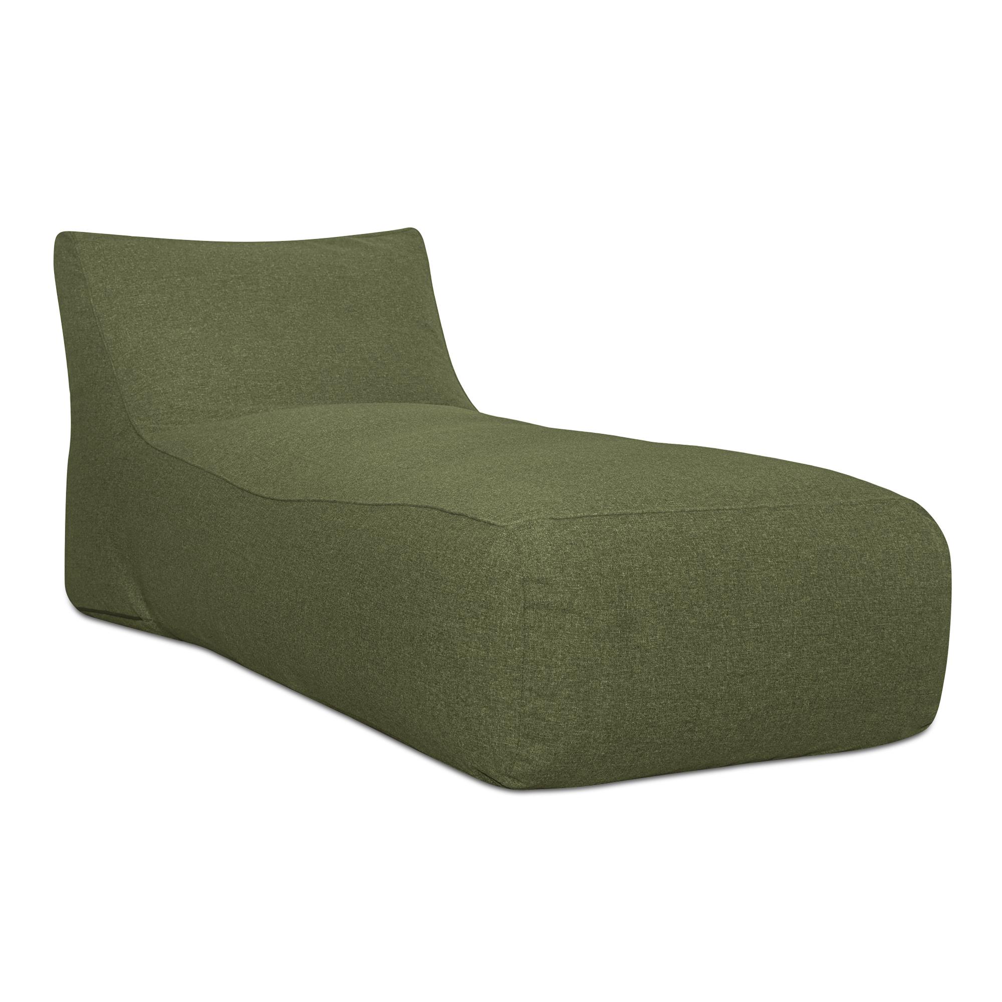 Lirio Outdoor Chaise Green 2 Lirio Outdoor Chaise Green - Image 2