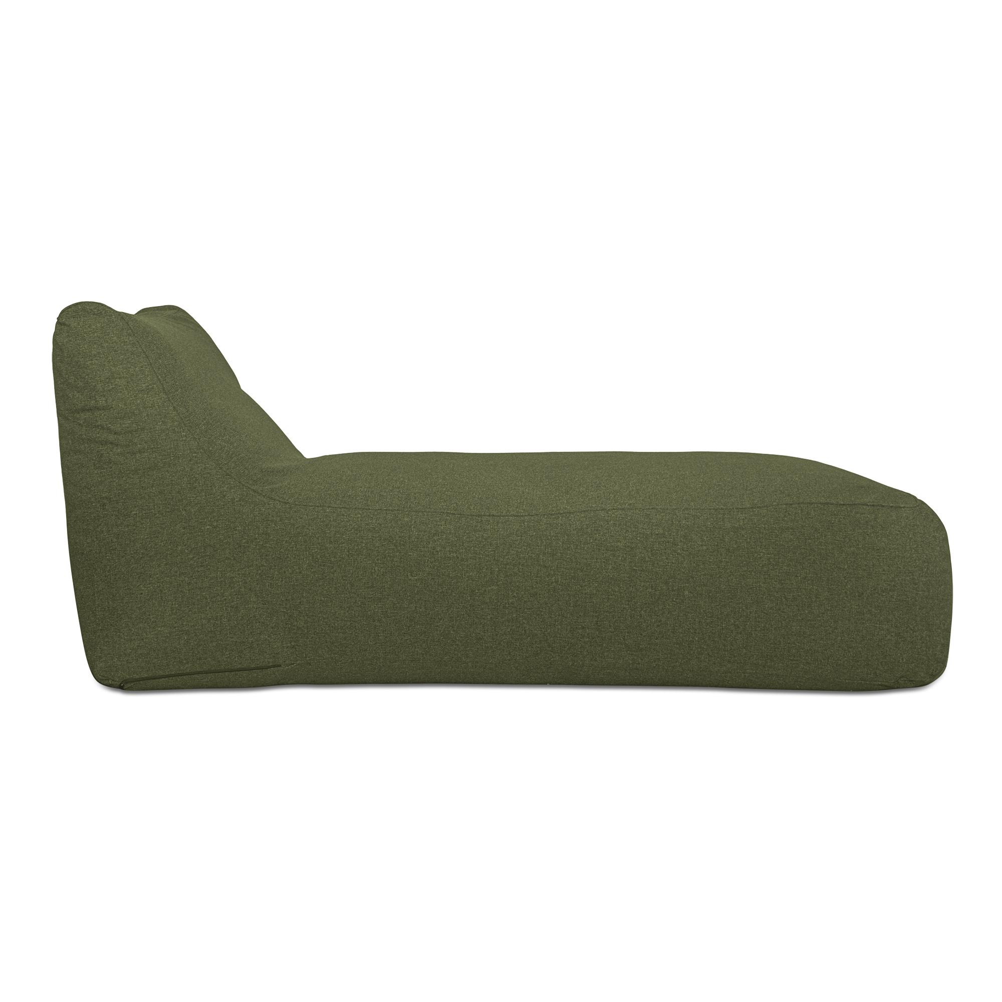 Lirio Outdoor Chaise Green 3 Lirio Outdoor Chaise Green - Image 3
