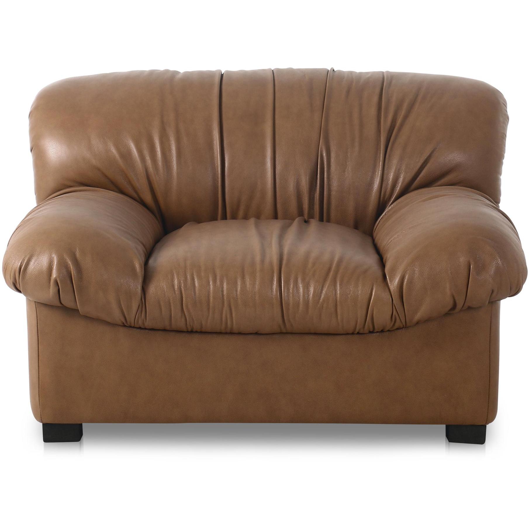 Halston Lounge Chair Tan Leather 1 Halston Lounge Chair Tan Leather