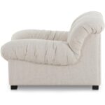 Halston Lounge Chair Flecked Oat AZ-1004-05 AZ 1004 05 Halston side left shadsilo