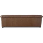 Halston Sofa Tan Leather AZ-1005-03 AZ 1005 03 Halston back shadsilo