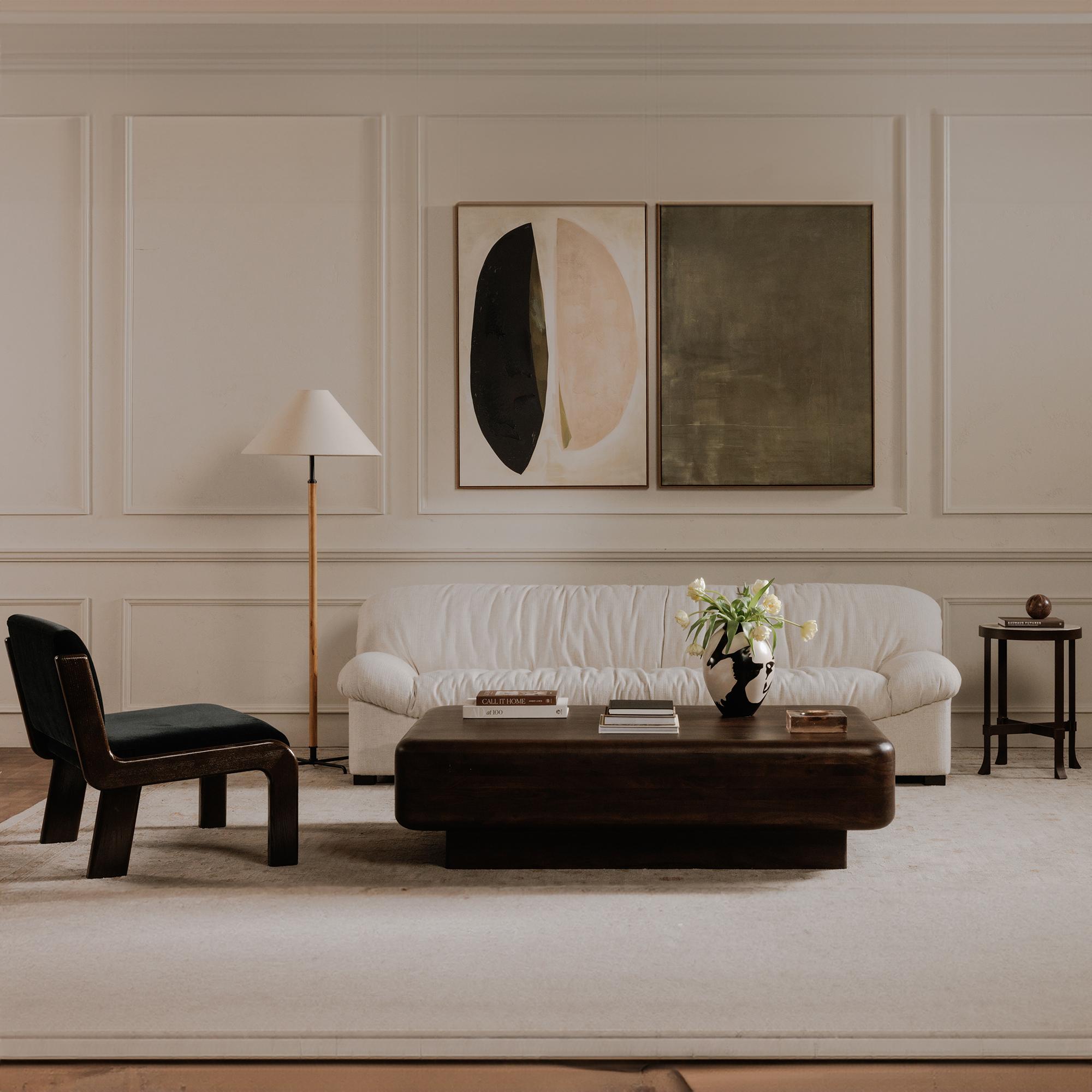 Halston Sofa Flecked Oat 9 Halston Sofa Flecked Oat - Image 9