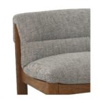 Pierce Accent Chair Flecked Black AZ-1006-02 AZ 1006 02 Pierce closeup shadsilo