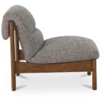 Pierce Accent Chair Flecked Black AZ-1006-02 AZ 1006 02 Pierce side right shadsilo