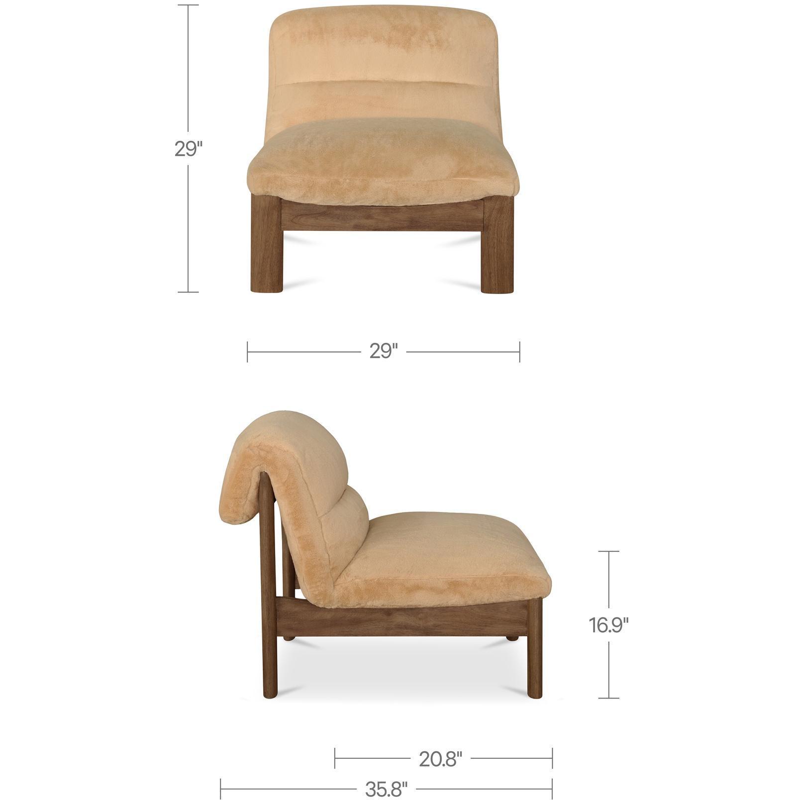 Pierce Accent Chair Faux Fur 6 Pierce Accent Chair Faux Fur - Image 6