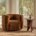 Robson Swivel Chair Toffee AZ-1007-03 AZ 1007 03 10