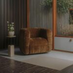 Robson Swivel Chair Toffee AZ-1007-03 AZ 1007 03 11