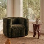 Robson Swivel Chair Dark Green 4 Robson Swivel Chair Dark Green AZ-1007-27 AZ 1007 27 10