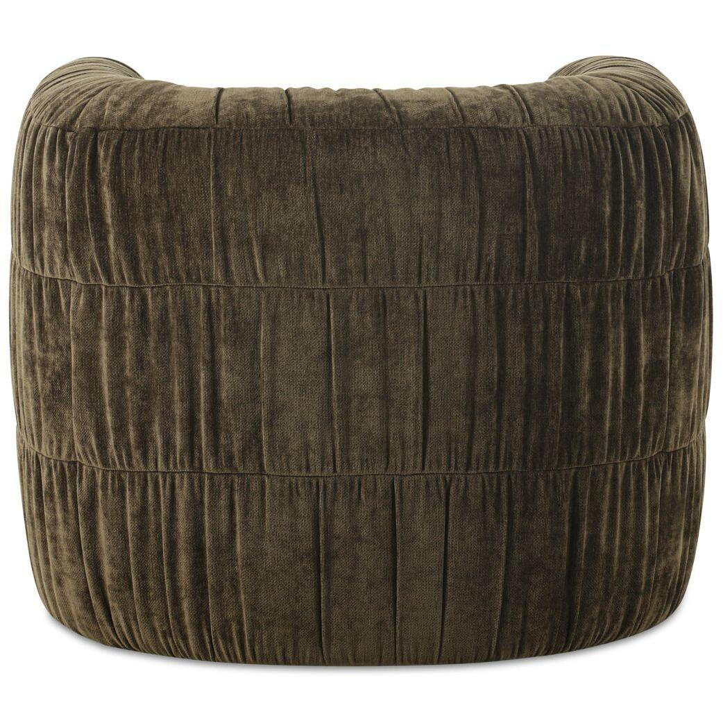 Robson Swivel Chair Dark Green 3 Robson Swivel Chair Dark Green - Image 3