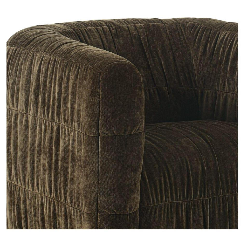 Robson Swivel Chair Dark Green 4 Robson Swivel Chair Dark Green - Image 4