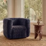 Robson Swivel Chair Navy 4 Robson Swivel Chair Navy AZ-1007-46 AZ 1007 46 10