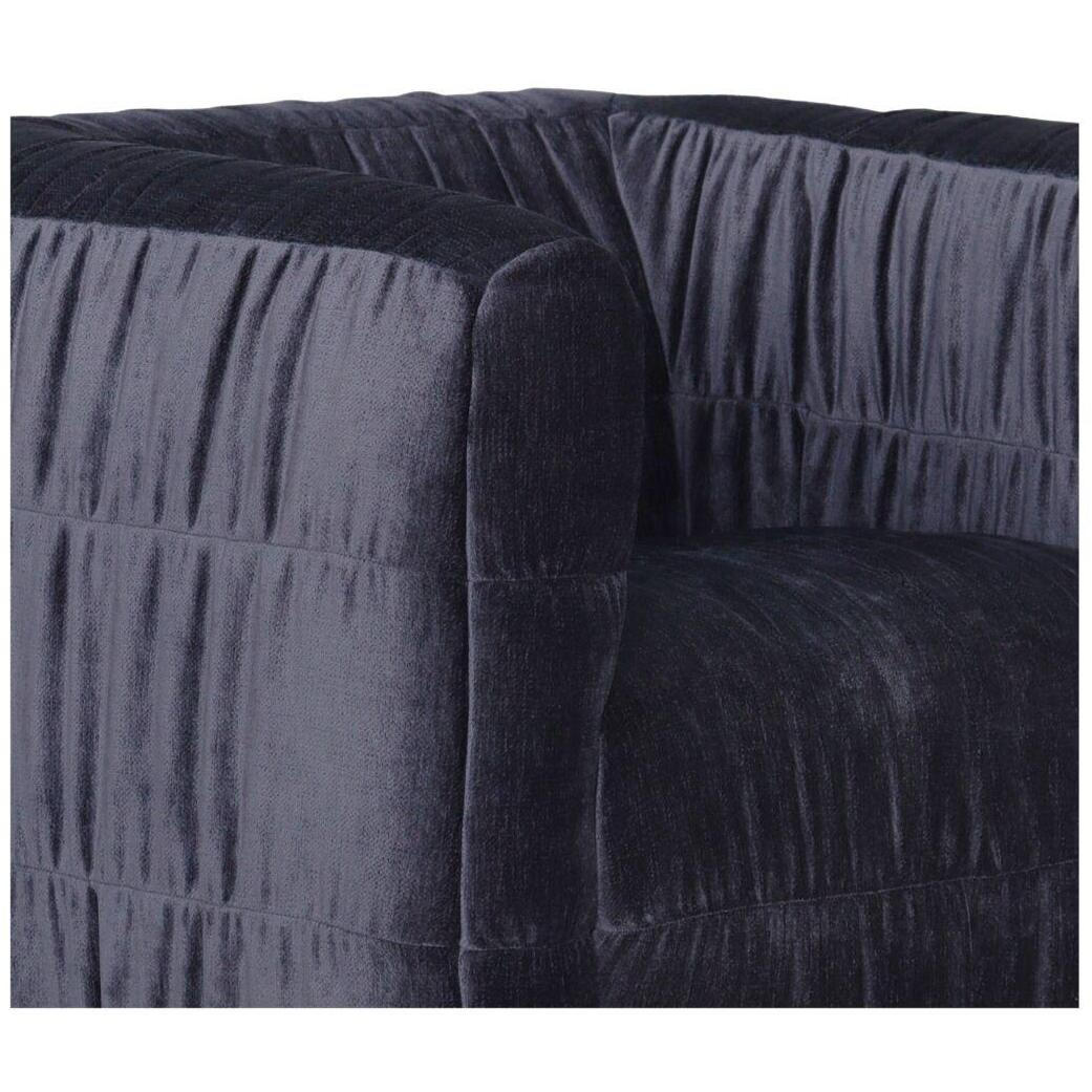 Robson Swivel Chair Navy 4 Robson Swivel Chair Navy - Image 4